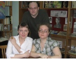 Великолепная троица: Лена Рыхлова, Александр Абрамов, Вера Колычева
