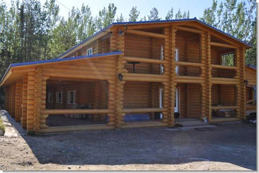 Гостиница в Кандалакше на склоне горы Крестовой