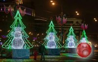 Новогодние фигуры на заказ и имеется доставка + установка